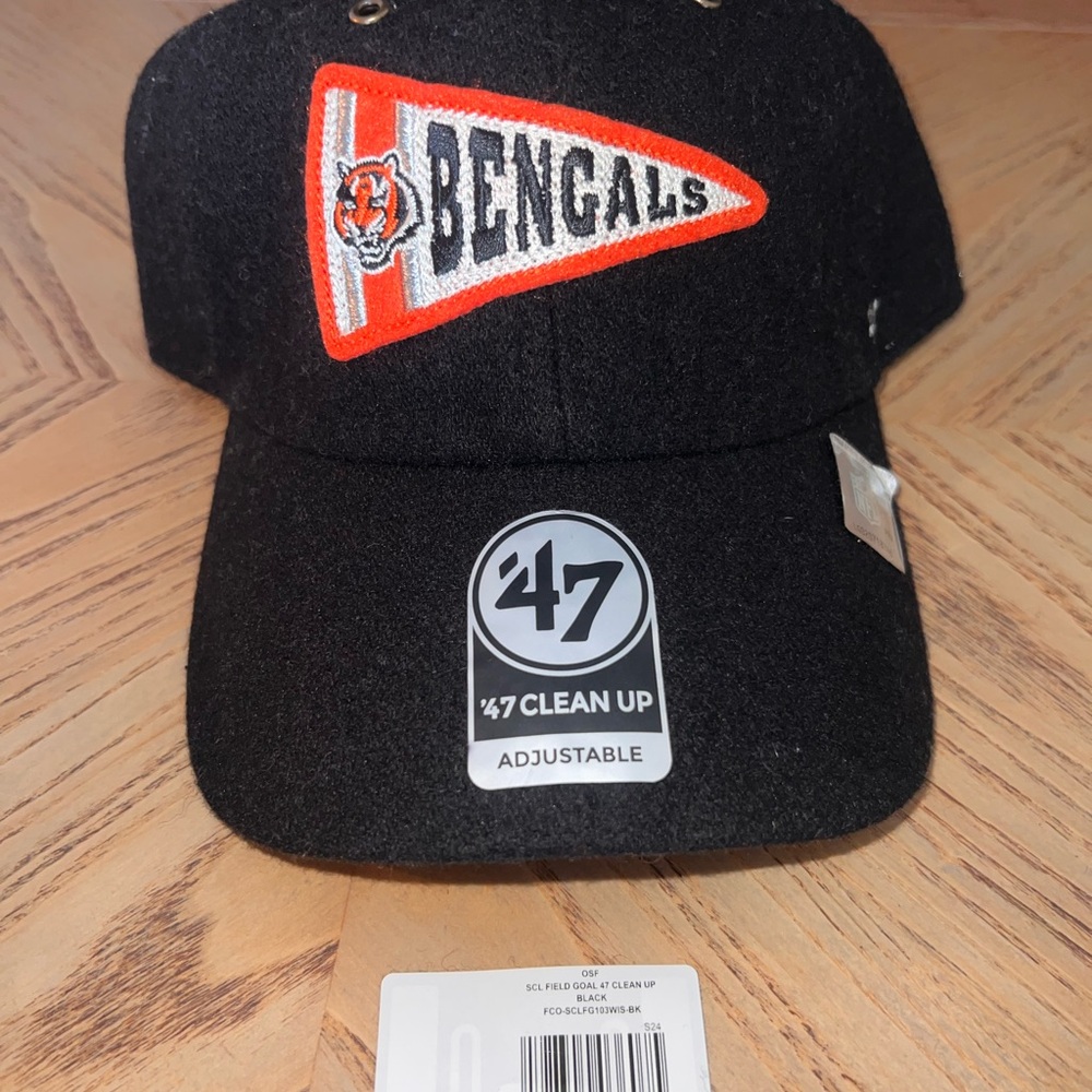 47 Brand Black Bengals Hat - Picture 2 of 4